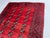 Vintage Afghan Ersari Turkmen Bokhara Rug, Abrash Red - 7'2" X 4'8" For Sale - Image 4 of 13