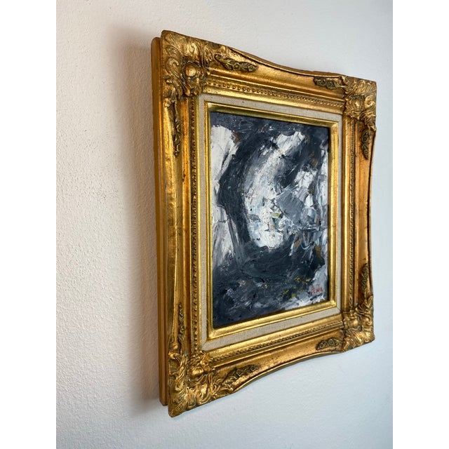 A compelling contemporary oil on canvas by Seattle-based artist Francisco Peña. This work represents a sophisticated...