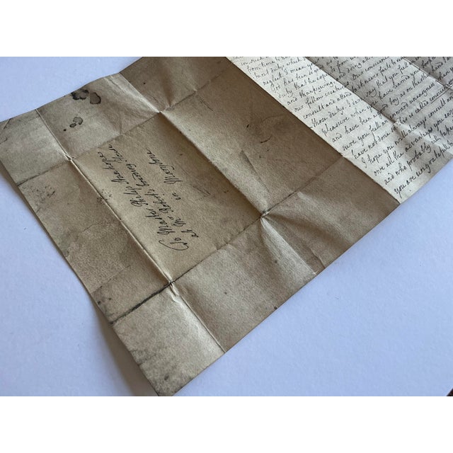 Antiquarian Manuscript - Letter by Philip Dormer Stanhope 4th Earl of Chesterfield to His Son Philip Stanhope at Mr....