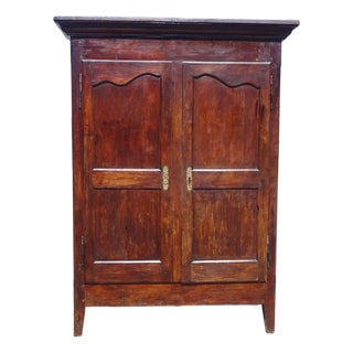 Louis Philippe Walnut Wardrobe For Sale