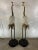 Life Size Carved Cranes a Pair For Sale - Image 4 of 12
