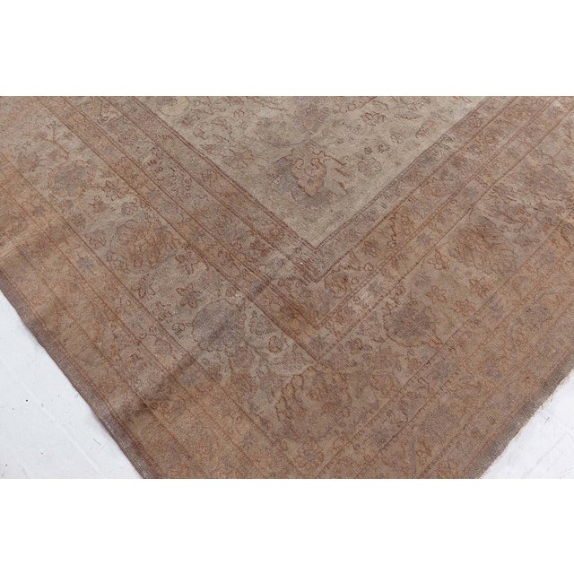 This exquisite antique Sivas rug from circa 1920 is a superb example of Turkish textile artistry at its most refined....