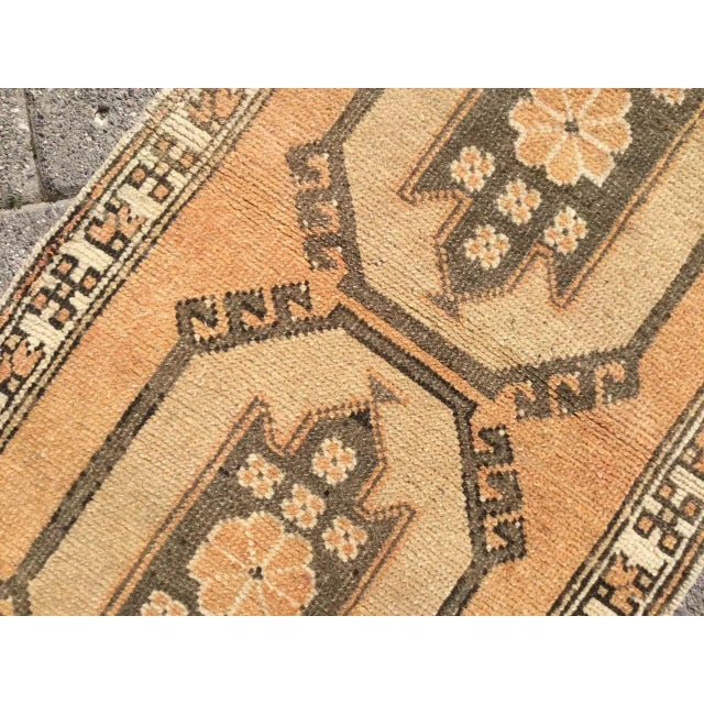 Mini Turkish Rug - 21" X 38.5" For Sale In Raleigh - Image 6 of 7