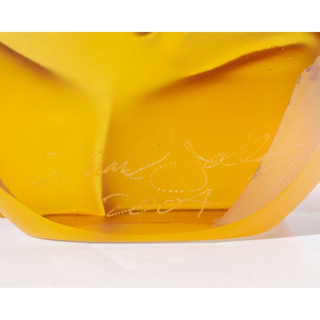 2004 Art Glass Bust Sculpture by Richard Jolley For Sale In Indianapolis - Image 6 of 9