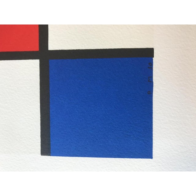Piet Mondrian, Composition II in Red, Blue and Yellow, 1930, Lithograph For Sale - Image 4 of 5