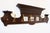 Antique Dutch Renaissance Revival Delft Blue Tiles Brass Coat Rack, 1890 For Sale - Image 10 of 10