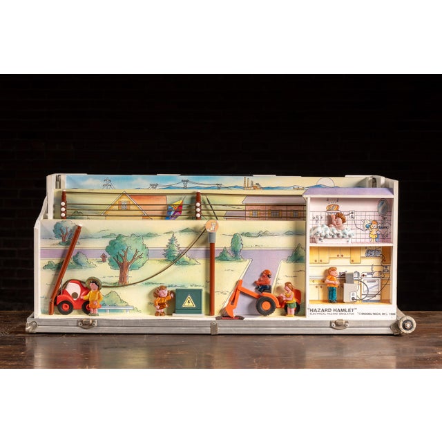 1980s Vintage "Hazard Hamlet" Electrical Hazard Demonstrator by Modeltech For Sale - Image 5 of 14