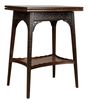 1880s Edwards & Roberts Antique Fold-Over Games Table