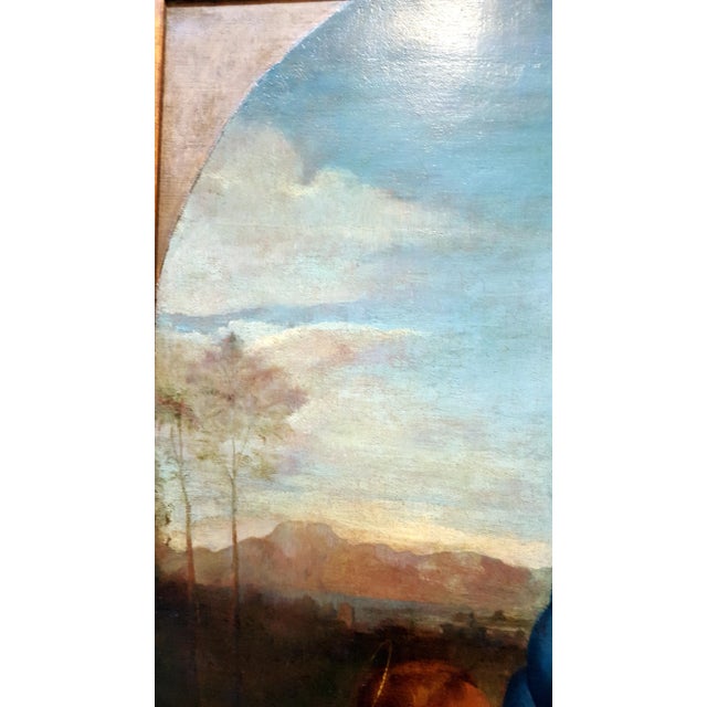 Madonna With Child -17th/18th Century Italian Old Master - Oil Painting For Sale In Los Angeles - Image 6 of 10