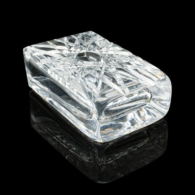 Glass 1970's Vintage Posy Sleeve For Sale - Image 7 of 9