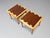 Restored Pair of Lane Acclaim Small Square Snack Tables For Sale - Image 12 of 13