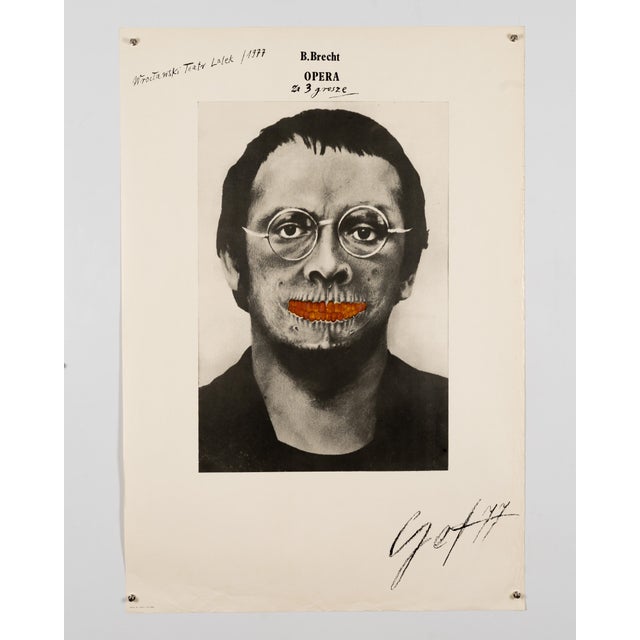 The Threepenny Opera Theatre Poster from Eugeniusz Get Stankiewicz, 1977 For Sale - Image 3 of 9