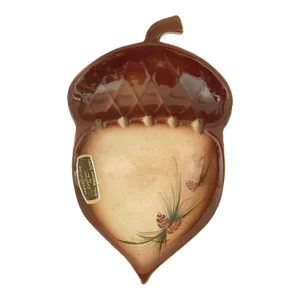 Mid-Century Acorn Rocky Mountain Pottery Ashtray