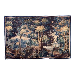 18th Century Verdure Tapestry With Birds For Sale