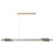 Gold Medium Horizontal Org Pendant Lamp by Sebastian Summa For Sale - Image 8 of 8