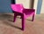 Purple Model Vicario Chair by Vico Magistretti for Artemide, 1970s For Sale - Image 9 of 9