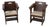 Pair Stickley Mission Oak Limbert Cafe Chairs For Sale