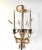Italian Tole Sword & Wheat Wall Candle Sconce For Sale In San Francisco - Image 6 of 9