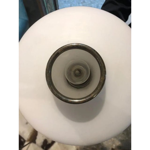 Mid-Century Modern Italian Pendant in the style of Stilnovo, 1970s For Sale - Image 8 of 9