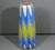 1980s Tall Modern Geometric Patterned Clay Vase For Sale - Image 5 of 10
