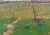 1960s Rural Landscape Impressionism Oil Painting Original Soviet Art Ukrainian Artist Sokolovsky G 23-33 1950s For Sale - Image 4 of 6