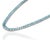 Not Yet Made - Made To Order 52.42 Ct Certified Natural Blue Topaz Tennis Necklace & Drop Earrings Set, 3 Pieces For Sale - Image 5 of 17
