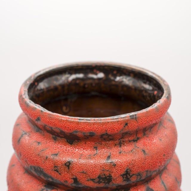 Mid-Century Floor Vase from Scheurich Keramik, West Germany, 1970s For Sale - Image 4 of 6