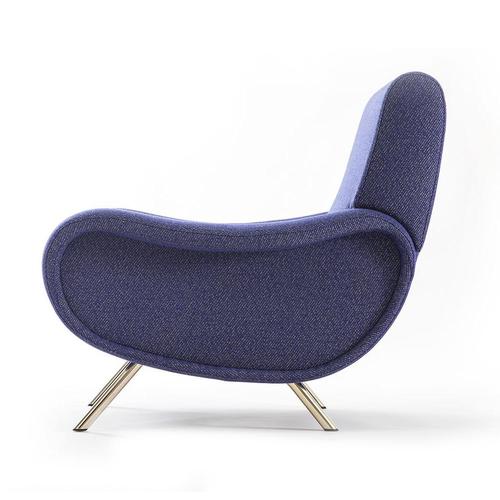 Mid-Century Modern Lady Armchair by Marco Zanuso for Cassina, Italy For Sale - Image 3 of 13