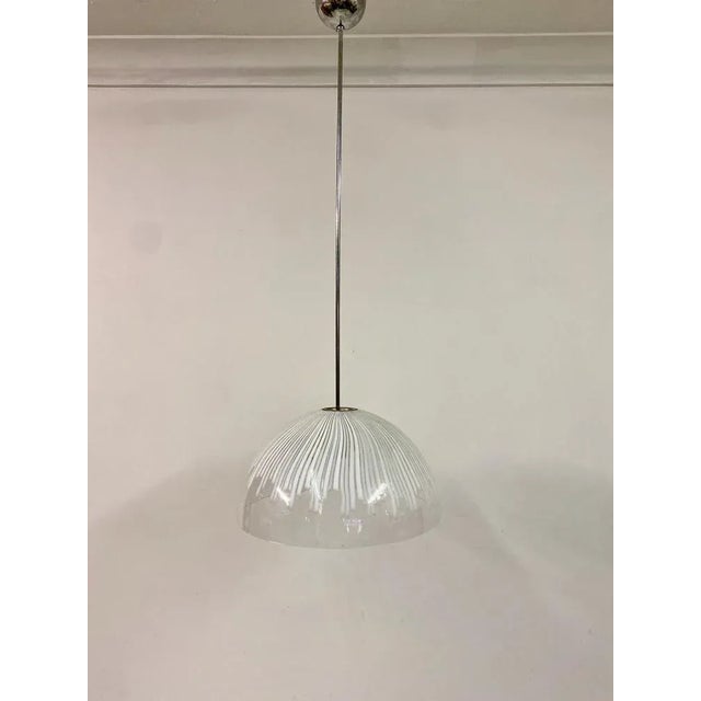 Murano Glass Ceiling Pendant, 1970s For Sale - Image 10 of 11