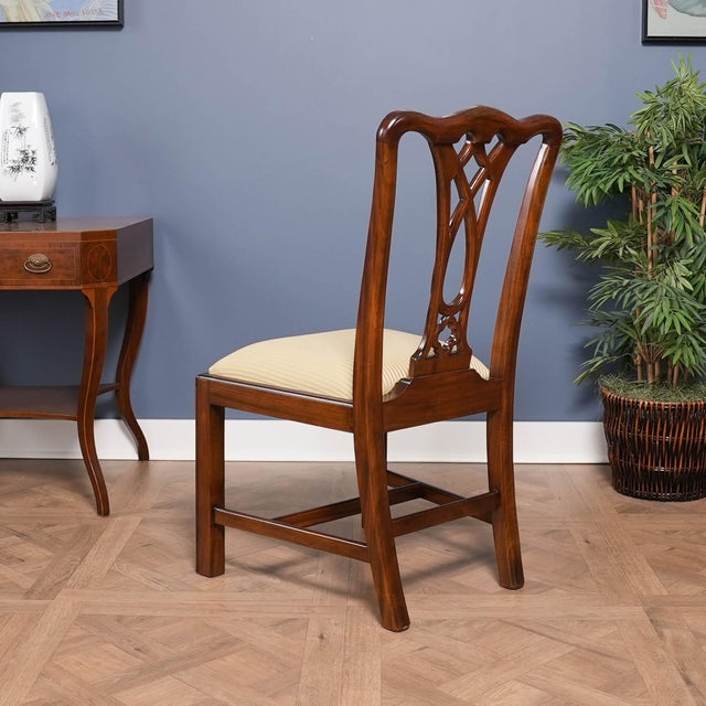 Niagara Furniture Country Chippendale Chairs - Set of 10 For Sale - Image 12 of 14