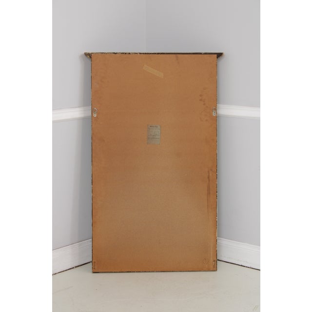 French Louis XV Style Trumeau Decorator Mirror For Sale - Image 15 of 16