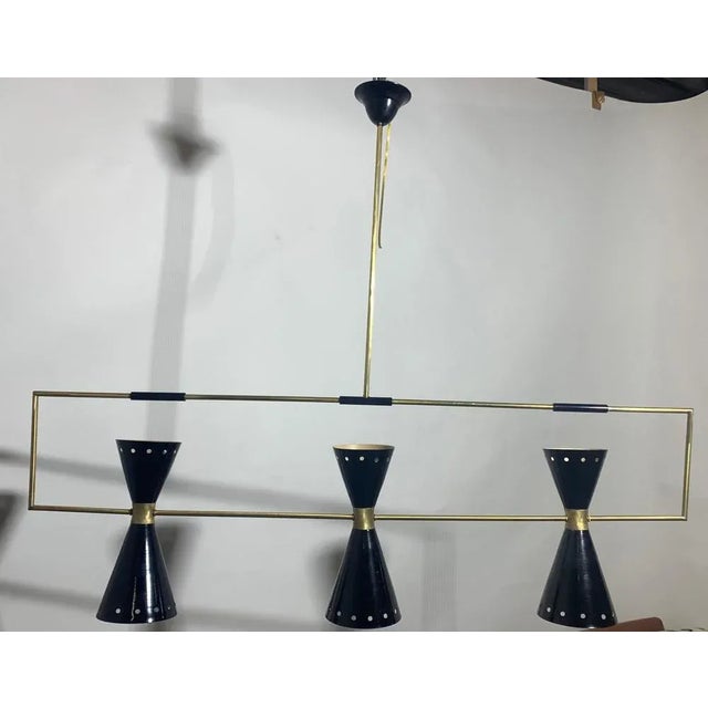 Mid-Century Ceiling Lamp, 1950s For Sale - Image 11 of 11