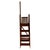 Antique (ca.1900’s), library stairs or ladder. Foldable so easy to store. Made in the Netherlands and sold by Fa....
