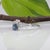Natural Montana Sapphire Ring With Earth-Mined Diamond Accents: Solid 14k Gold, Size 6.75 For Sale In Columbus - Image 6 of 9