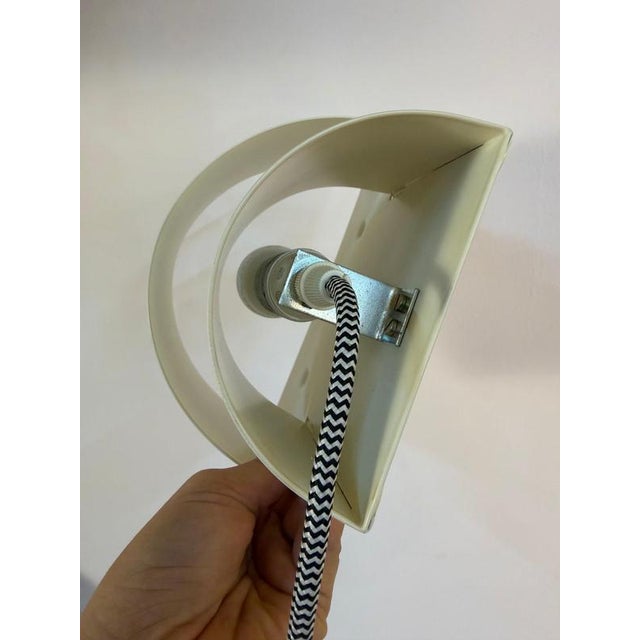 Postmodern Rytm Wall Lamp in White from Ikea For Sale - Image 3 of 10