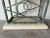 Metal 80's Postmodern Faux- Coral Stone and Metal Console Table For Sale - Image 7 of 11
