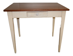 Antique Fixed Rectangular Table, 1920s