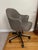 Gray Authentic 2019 Knoll Eero Saarinen Executive Swivel-Tilt Desk Chair in Cadet Grey Volo Leather For Sale - Image 8 of 11