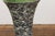 Tall Prem Collection Artisan Made Black & White Vase with Dripping Décor For Sale - Image 11 of 12