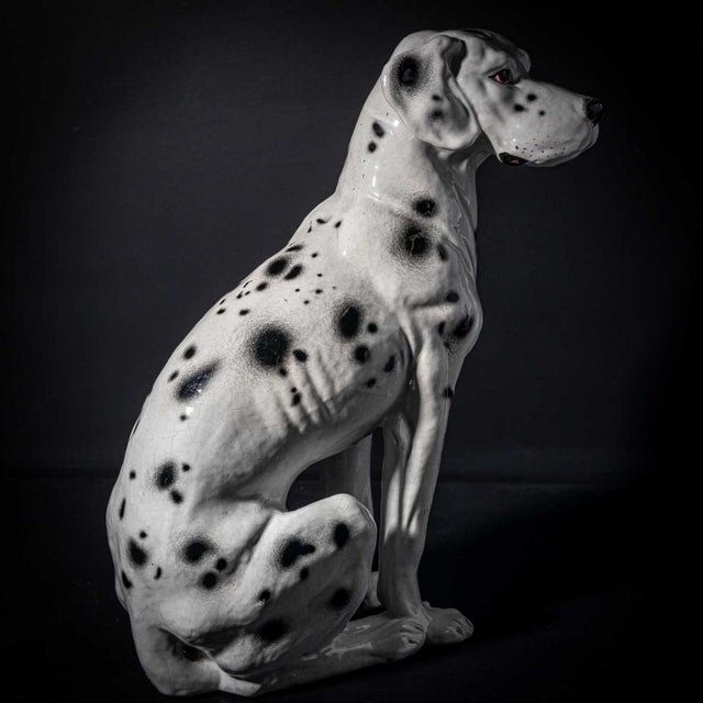 Ceramic Dalmatian, Italy, Mid-20th Century For Sale - Image 11 of 18