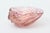 Vintage Murano Snail Glass Bowl in Pink With Gold Aventurine, 1950's For Sale - Image 9 of 11