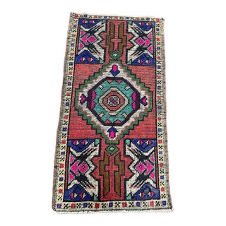 Turkish Yastik Rug 1'8" x 3'2" For Sale