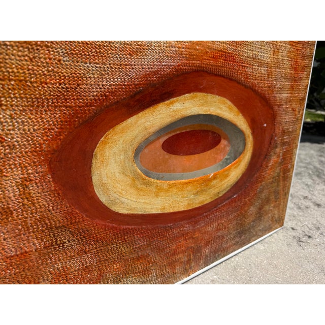 Sculpture Materials Katherine Boren Abstract Textural Mixed-Media Relief Painting For Sale - Image 7 of 15