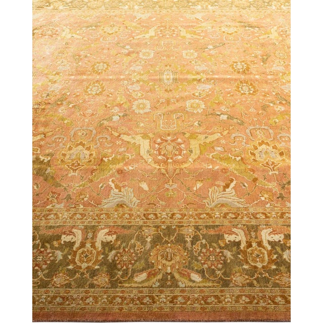 Solo Rugs Mogul, One-of-a-Kind Hand-Knotted Area Rug in Brown, 8' 2" x 10' 3" For Sale - Image 4 of 8