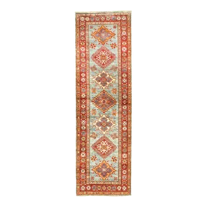 Fine Hand Knotted Kazak Runner