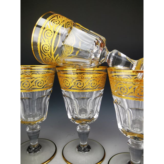 Glassware Service for Eight People from Baccarat, 1960s, Set of 32 For Sale - Image 12 of 17