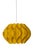 1970s Mid-Century Modern Yellow Pendant Lamp by Lars Schiøler for Hoyrup, Denmark, 1970s For Sale - Image 5 of 5