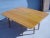 Brown Birch Drop Leaf Table For Sale - Image 8 of 11