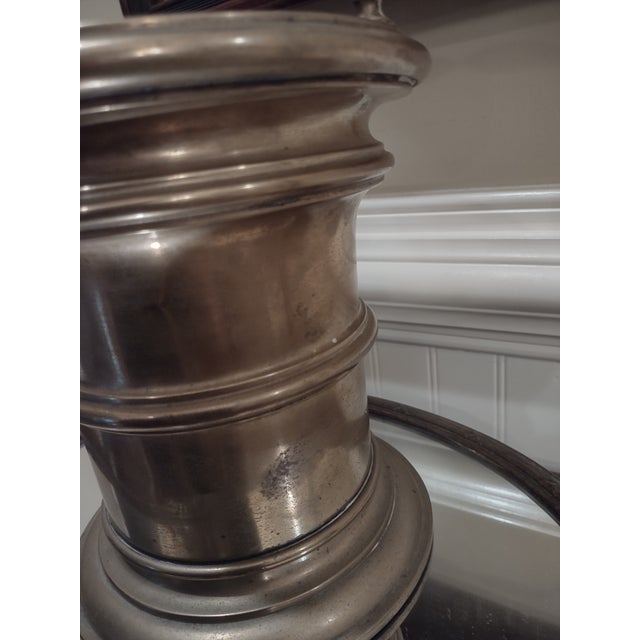 Brass 1930s Handled Brass Basket For Sale - Image 8 of 11