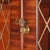 Brown Mahogany Bookcase with Ebony and Walnut Inlays For Sale - Image 8 of 12
